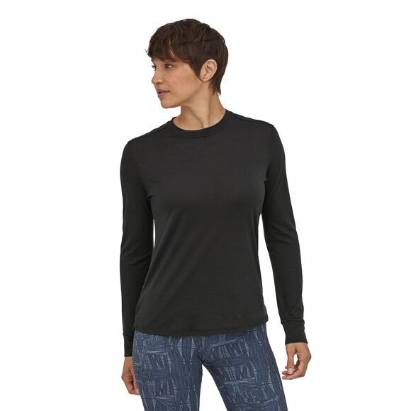 Women's Long Sleeved Cap Cool Merino Shirt 44555
