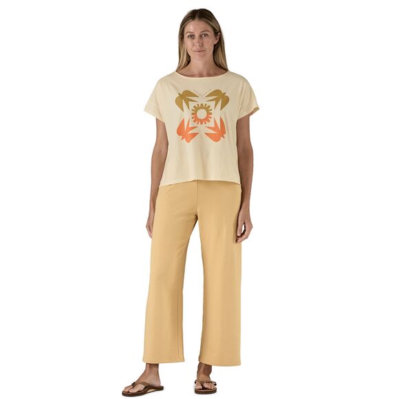 Women's Sunfirst Relaxed Drop Sleeve Organic T-Shirt 37808