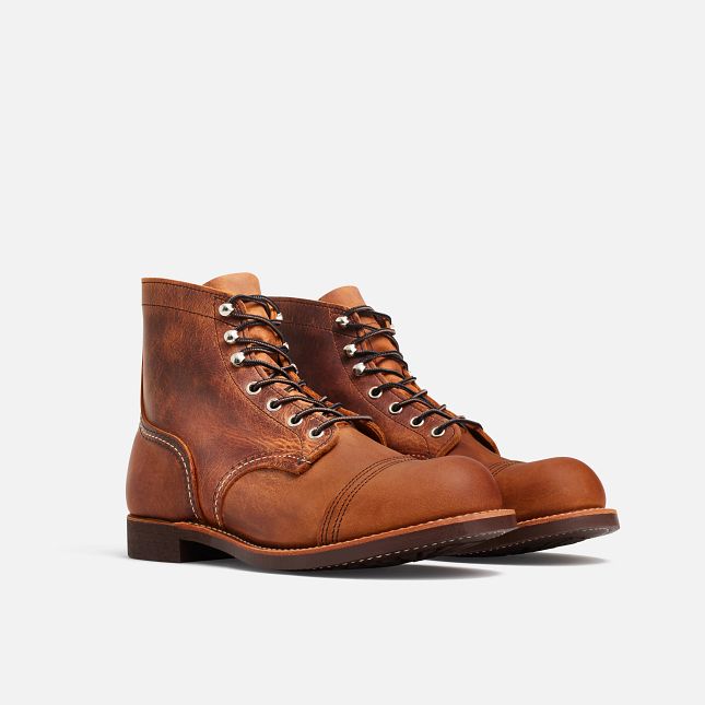 Red Wing Men's Iron Ranger, Copper Rough & Tough Leather, 8085