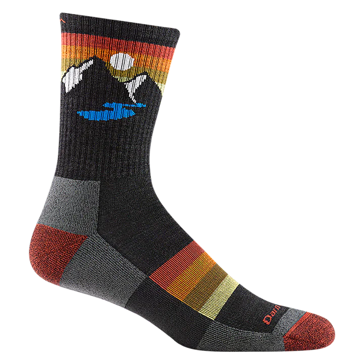 Men's Hike Trek Sunset Ridge Micro Crew Lightweight With Cushion 1997